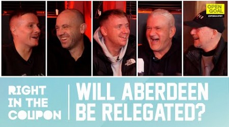 WILL ABERDEEN BE RELEGATED? CELTIC/RANGERS TITLE RACE ENTERS LAST 9 GAMES | Right In The Coupon