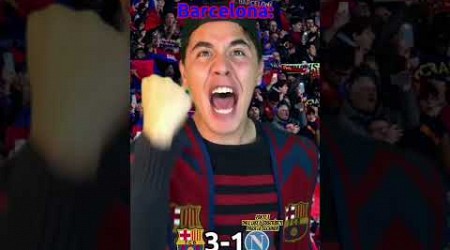 Barcelona vs Napoli | Parte 1