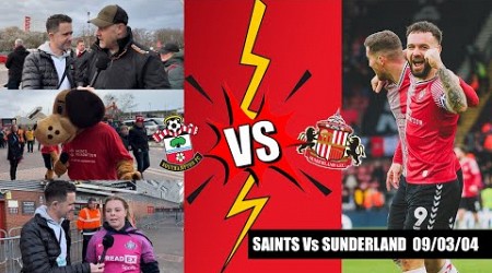 A 6 Goal Thriller as Southampton beat Sunderland with Joe Rothwell scoring 2 goals in 3 minutes.