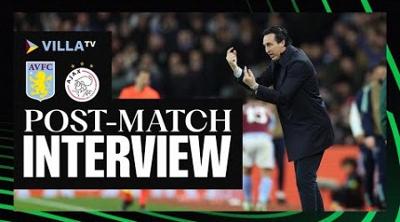 POST MATCH | Unai Emery on 4-0 win at home to Ajax