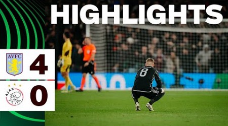 Highlights Aston Villa - Ajax | UEFA Conference League