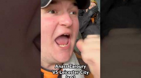 Reaction To Anass Zaroury’s Goal VS Leicester City #shorts #hcafc #UTT #zaroury #lcfc #reaction