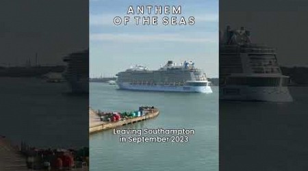 Anthem of the Seas #cruise #cruiseship #royalcaribbean #anthemoftheseas #southampton