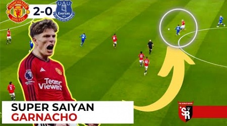 Execution is Everything! | Electric Garnacho | Manchester United 2-0 Everton Tactical Analysis