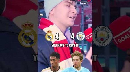 REAL MADRID v MANCHESTER CITY: HEAD-TO-HEAD 