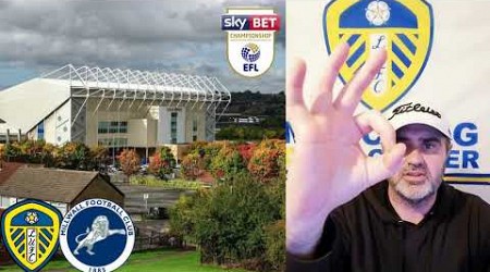 Leeds United v Millwall Pre Match and Prediction, can we hit the summit !! #leedsunited #football