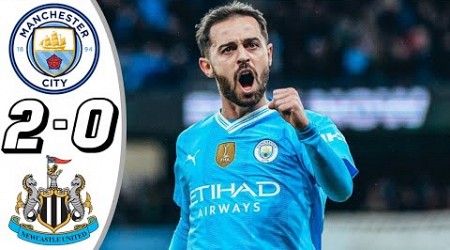 Manchester City vs Newcastle 2-0- All Goals &amp; Highlights - FA Cup 2024