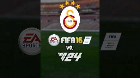 Galatasaray Fifa 16 vs. FC 24 Kadroları! #eafc24 #fifa #futbol #galatasaray #gs