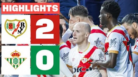 RAYO VALLECANO 2 - 0 REAL BETIS | RESUMEN LALIGA EA SPORTS