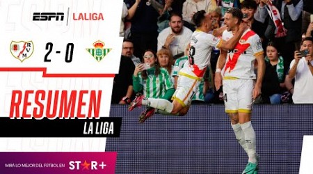 ¡LA FRANJA FUE CONTUNDENTE Y SE IMPUSO ANTE LOS VERDIBLANCOS! | Rayo Vallecano 2-0 Betis | RESUMEN