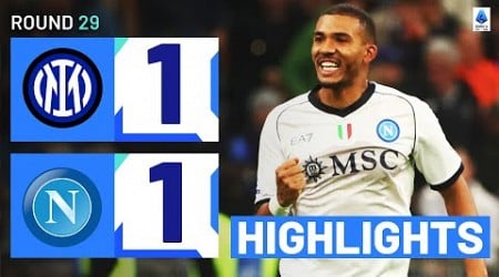 INTER-NAPOLI 1-1 | HIGHLIGHTS | Juan Jesus ends Inter’s winning streak | Serie A 2023/24