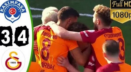 Kasımpaşa 3-4 Galatasaray Maç Özeti