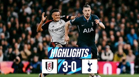 FULHAM 3-0 TOTTENHAM HOTSPUR // PREMIER LEAGUE HIGHLIGHTS