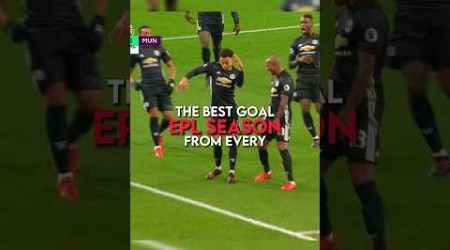 The best goal from every Premier League season | part 1