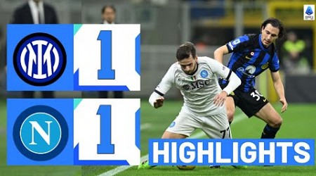 Inter-Napoli 1 - 1 | Highlights &amp; Goals | Serie A 2023/24