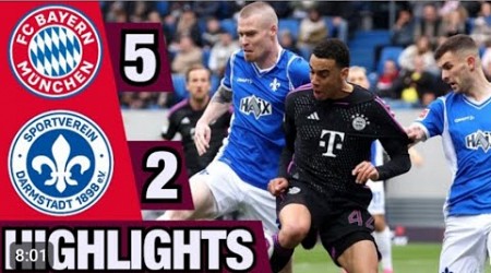 Darmstadt vs Bayern München 2-5 | All Goals &amp; Extended Highlights | Bundesliga 2023/24