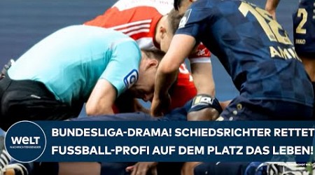 BUNDESLIGA: Drama auf dem Platz! Schiedsrichter Ittrich rettet Fußballprofi von Mainz das Leben!