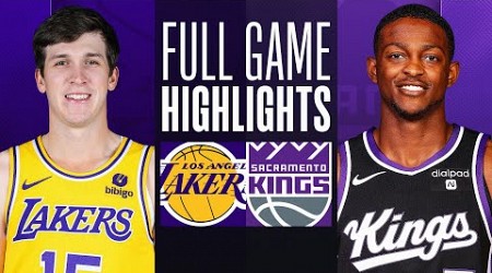 LAKERS at KINGS | FULL GAME HIGHLIGHTS | March 13, 2024