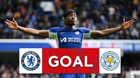 GOAL | Noni Madueke | Chelsea 4-2 Leciester City | Quarter-final | Emirates FA Cup 2023-24