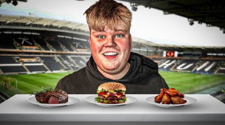 I tried Englands BEST Football Food…