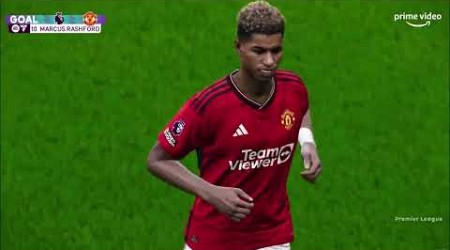 Gol de Rashford | Manchester United vs Everton | efootball 2021 (PC) | Espanhol