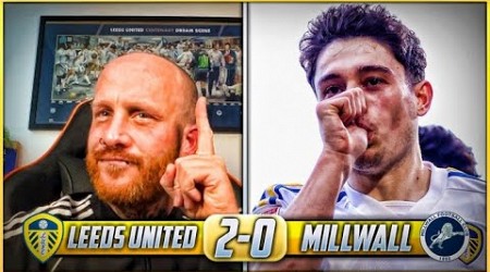 Leeds Triumphs 2-0 and Claims Top Spot! | Millwall vs. Leeds United | Match Reaction