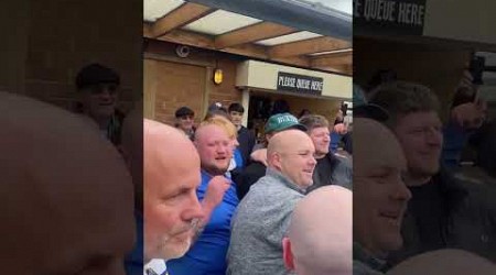 Luke Ayling with Leeds United fans at Leeds United vs Millwall