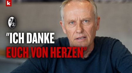 Streichs emotionale Abschiedsworte im Video: &quot;Der Verein ist mein Leben&quot; | SC Freiburg