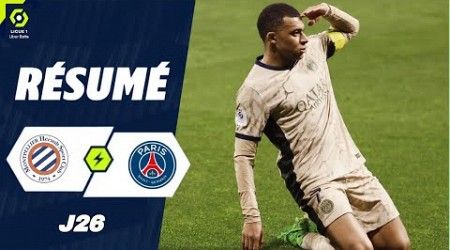 Montpellier PSG | 2-6 | Le résumé | Ligue 1 2023/24 | psg montpellier