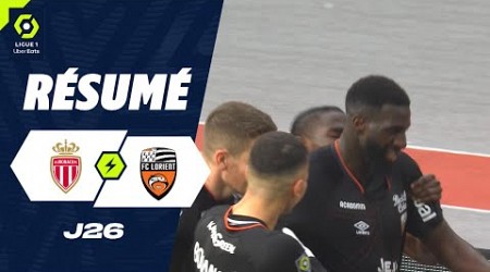 AS MONACO - FC LORIENT (2 - 2) - Résumé - (ASM - FCL) / 2023-2024