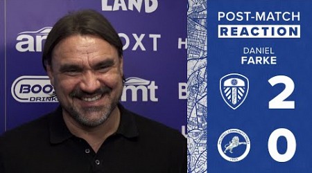 “I’m proud of the team” | Daniel Farke reaction | Leeds United 2-0 Millwall