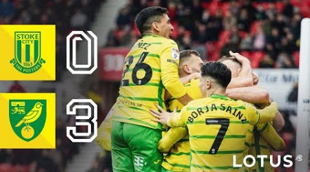 3️⃣ GOALS 3️⃣ POINTS | HIGHLIGHTS | Stoke City 0-3 Norwich City