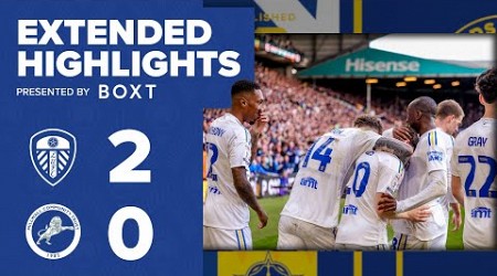 Extended highlights: Leeds United 2-0 Millwall | EFL Championship