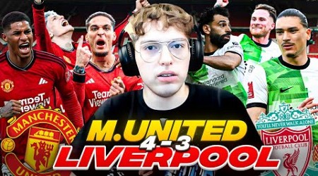 DAVOO XENEIZE REACCIONA AL UNITED 4 LIVERPOOL 3 (2024) - CUARTOS DE FINAL - FA CUP