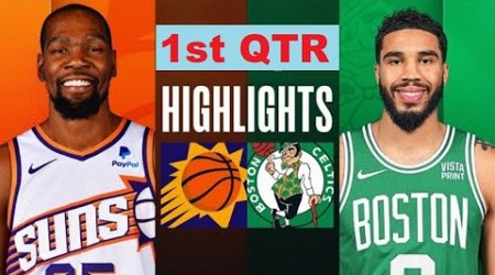 Phoenix Suns vs Boston Celtics HIGHLIGHTS 1st -QTR HD | 2024 NBA season | 2024 NBA Regular Season