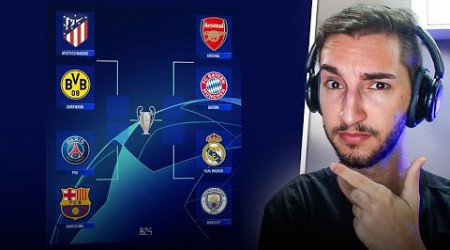 REAL MADRID VAI GANHAR? - ANALISANDO O SORTEIO DA CHAMPIONS LEAGUE! 