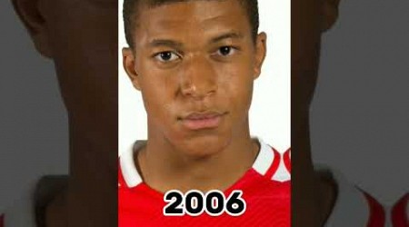 Evolution of Kylian Mbappe #trend #footballevolution