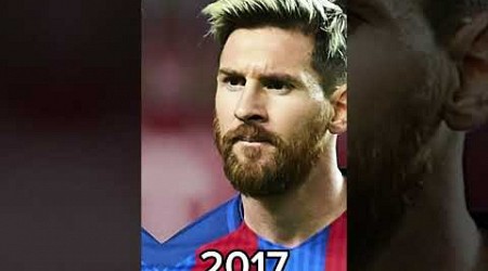 Messi Over The Years