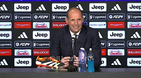 ALLEGRI post Juve-Genoa 0-0 conferenza stampa: &quot;Lite con Teotino a Sky? Voleva sostituirsi a me...&quot;