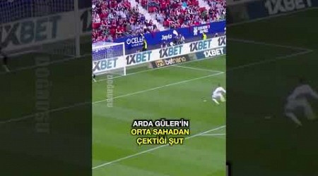 Arda Güler&#39;in Orta Sahadan Çektiği Şut Direkten Döndü!