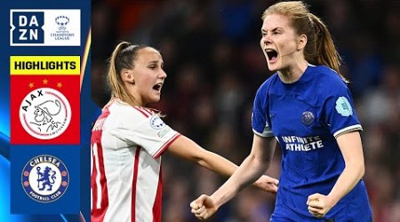 HIGHLIGHTS | Ajax vs. Chelsea (UEFA Women&#39;s Champions League 2023-24 Quarter-final First Leg)