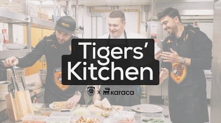 Ozan Tufan and Lewie Coyle Make Kebab Wraps! Tigers Kitchen Season 2 Episode 1