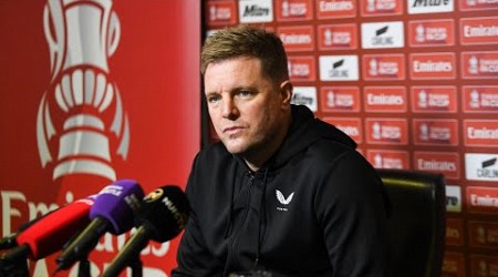 PRESS CONFERENCE | Eddie Howe pre-Man City (A) FA Cup Quarter-Final