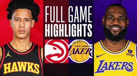 HAWKS at LAKERS | FULL GAME HIGHLIGHTS | March 18, 2024