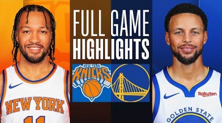 KNICKS at WARRIORS | FULL GAME HIGHLIGHTS | March 18, 2024