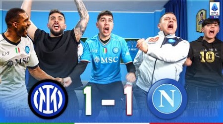 FERMATI... INTER-NAPOLI 1-1 | LIVE REACTION NAPOLETANI