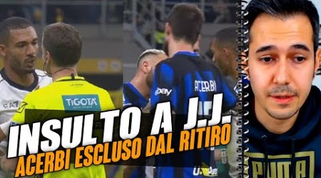 Acerbi escluso dalla Nazionale Italiana per l&#39;insulto a Juan Jesus