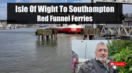 Isle of Wight To Southampton Red Funnel Ferries