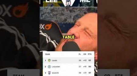 Leeds United Fan Goes Bananas as They Top the League! 