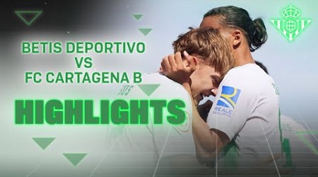 Resumen del partido Betis Deportivo-FC Cartagena B (1-0) | CANTERA